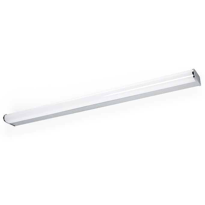 Luce a specchio a LED cromata IP44
