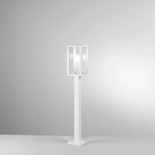Paletto luminoso E27 86cm bianco