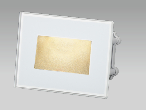 LED incasso parete bianco 3W CCT IP65 160°