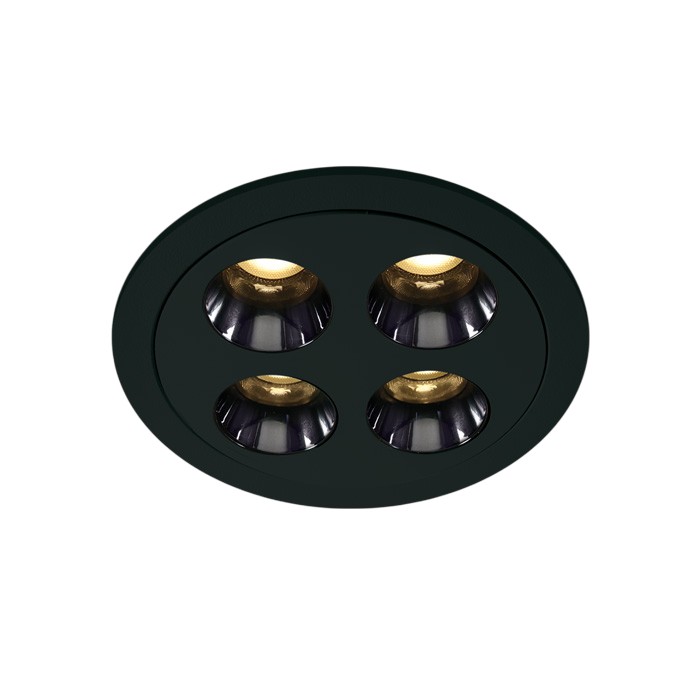 Einbaustrahler 4xLED Ø85