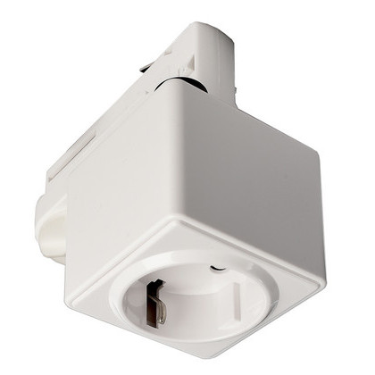 Adattore presa 3PH bianco