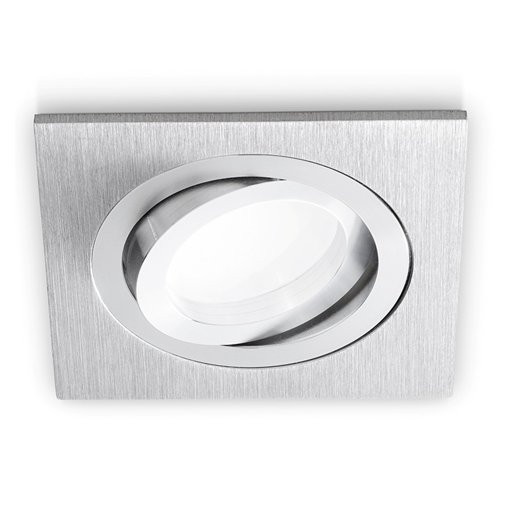 Faretto da incasso GU10 94x94 alu