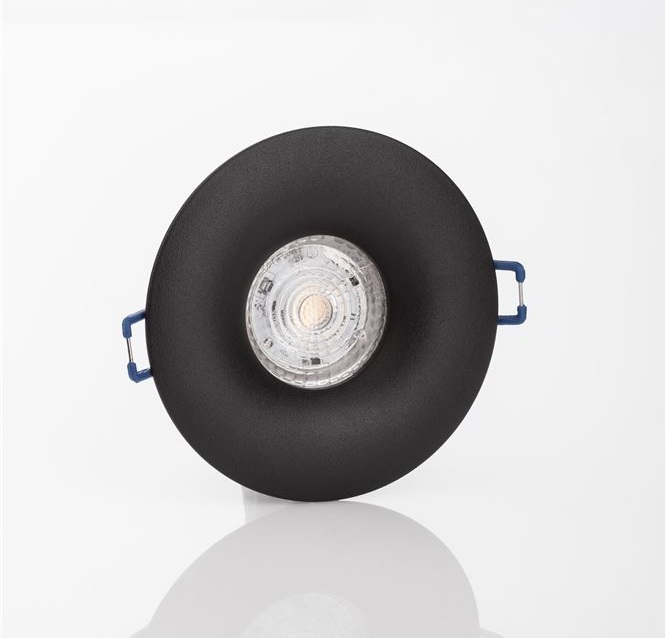 Faretto da incasso GU10 Ambiente nero Ø90mm