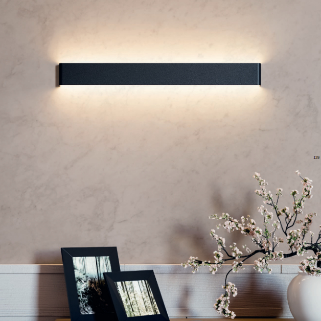 Applique LED up/down nero