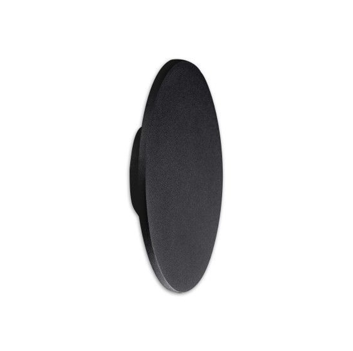 Applique LED cerchio nero