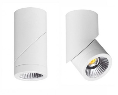 Faretto LED da superficie orientabile 8W CCT bianco