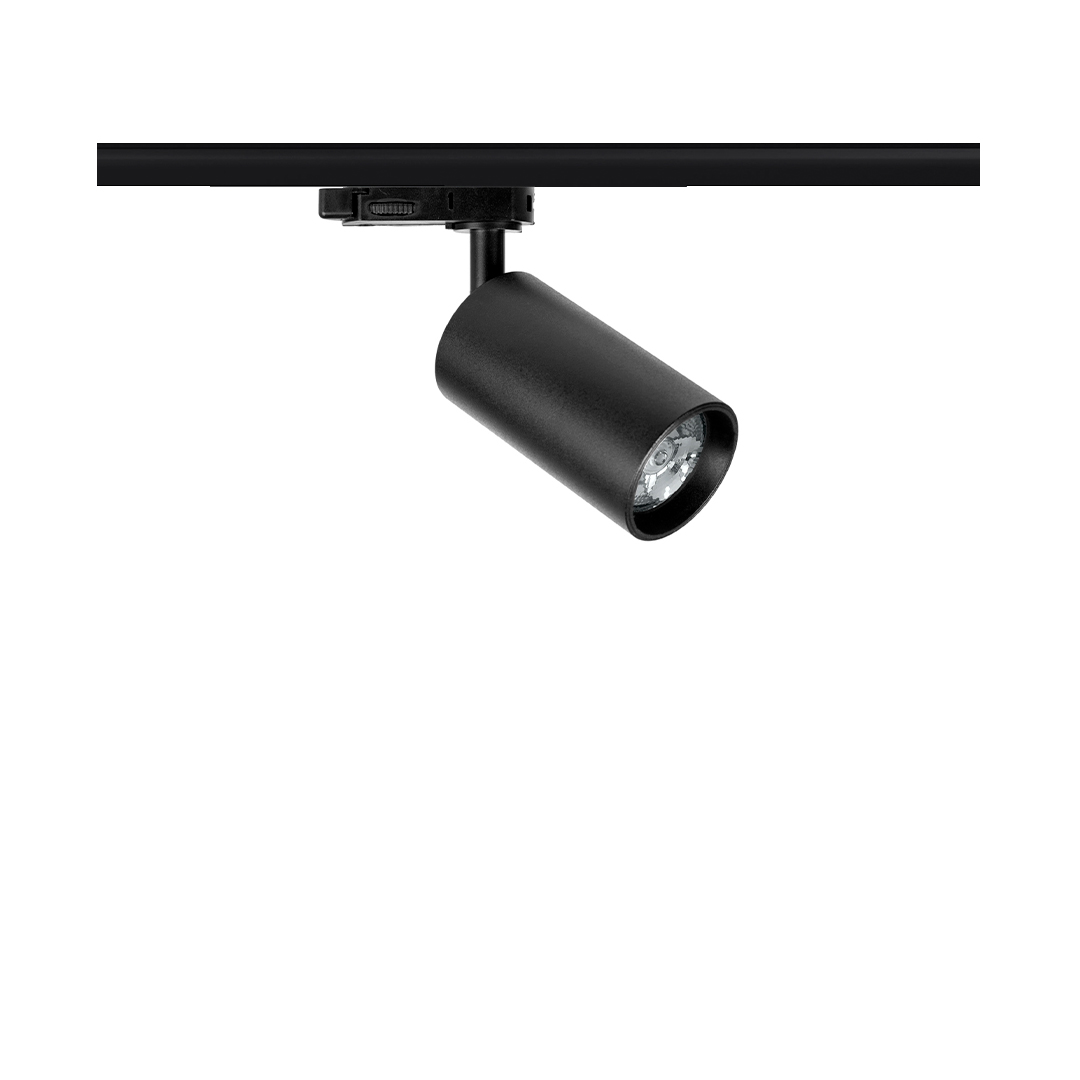 Faretto 3PH GU10 nero