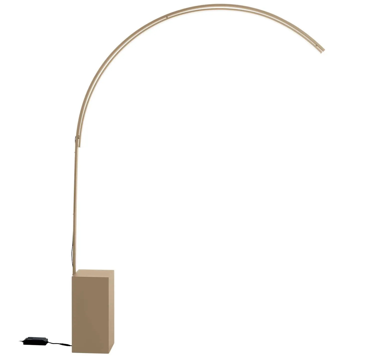 Lampada da terra LED oro