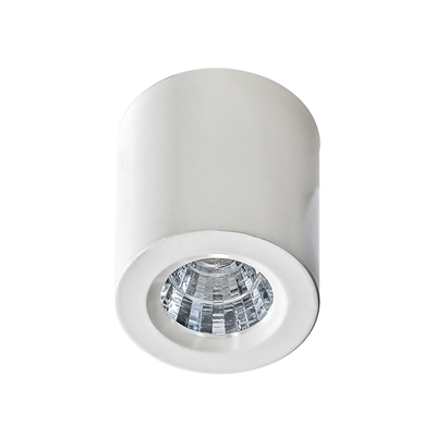 Faretto LED da superficie mini bianco 5W 3000K