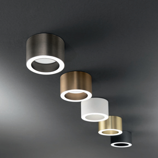 Aufbaustrahler LED CCT Schwarz