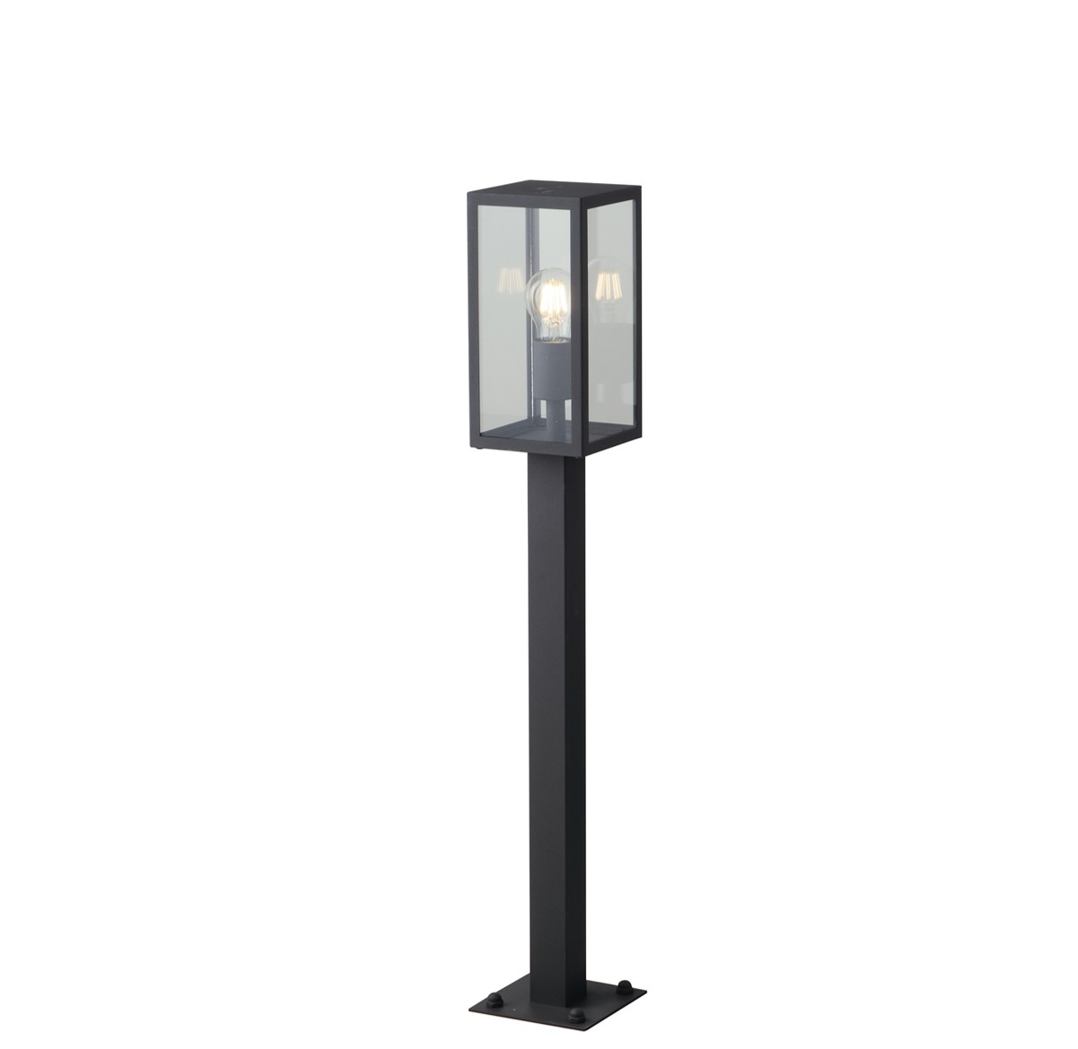 Paletto luminoso E27 86cm antracite
