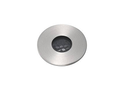 LED incasso pavimento Ø37mm 2W argento