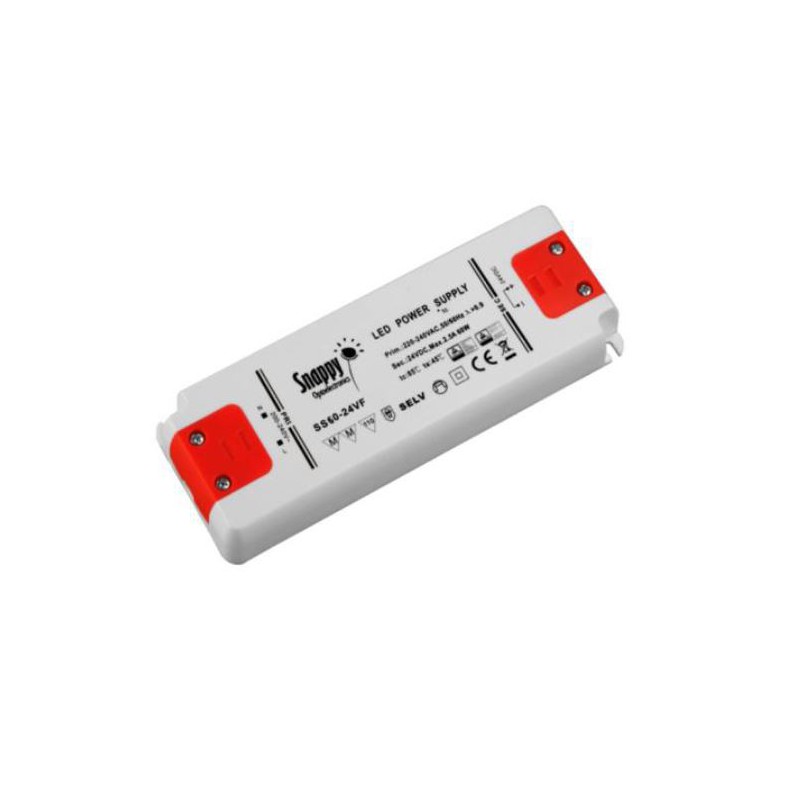 Driver LED Slim 24V 60W piatto
