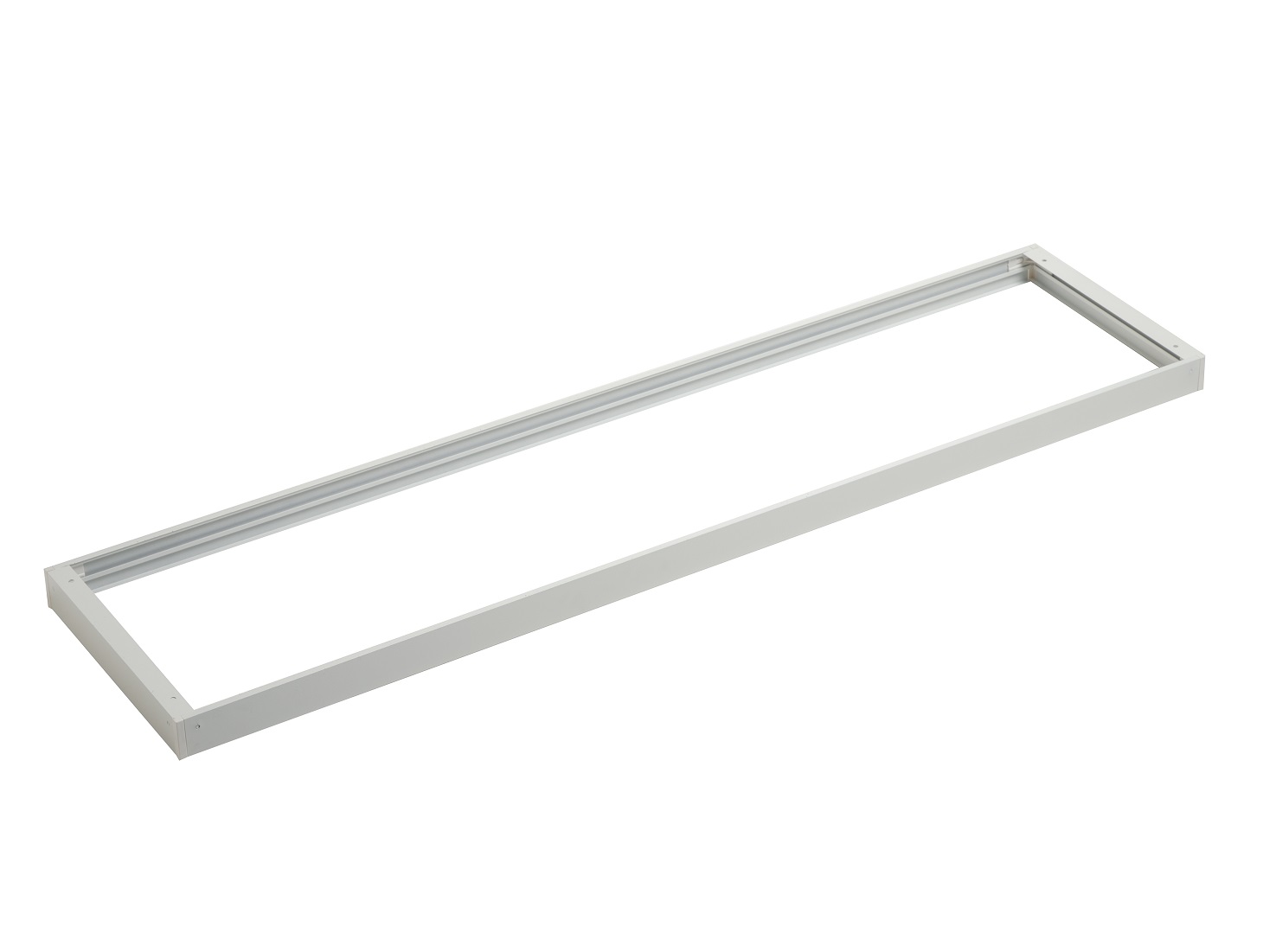 cornice di montaggio bianca 120x30