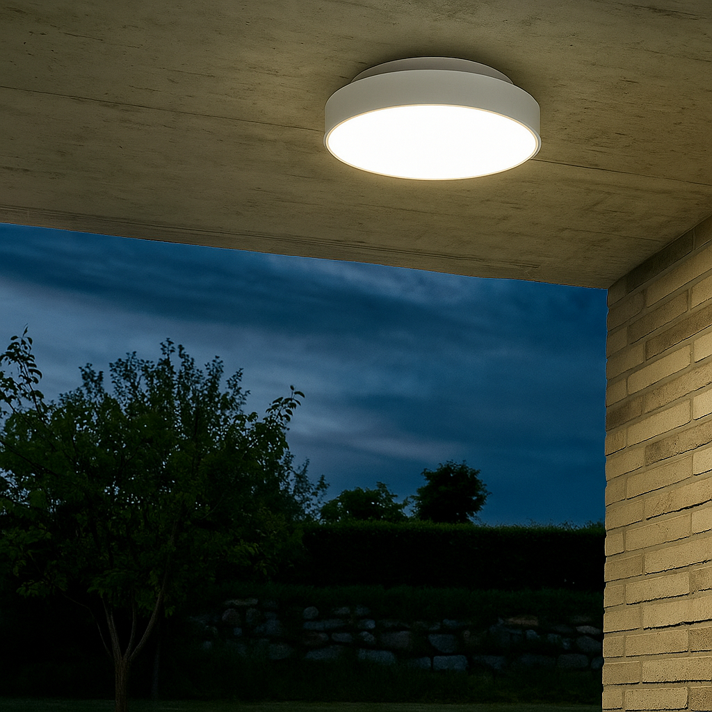 Plafoniera LED Ø25 IP65