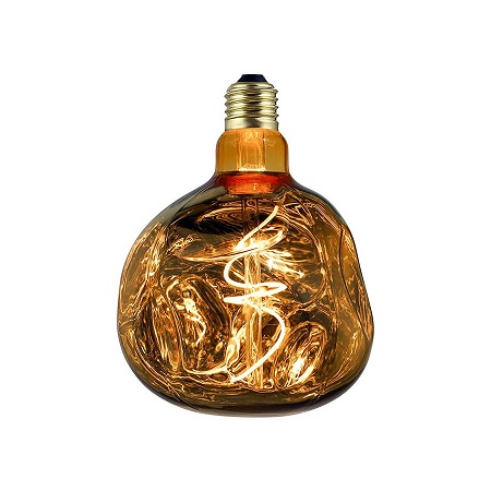 LED E27 Decor Oro 4W G125 2200K dimmerabile