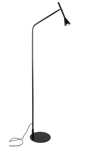 Lampada da terra GU10 Nero