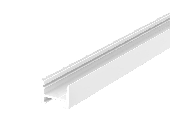 Profilo H 18x14 bianco con cover opale Profilo H 18x14 bianco con cover opale