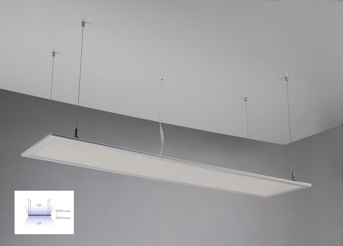 Pannello LED dir/ind. 120x30cm 4000K