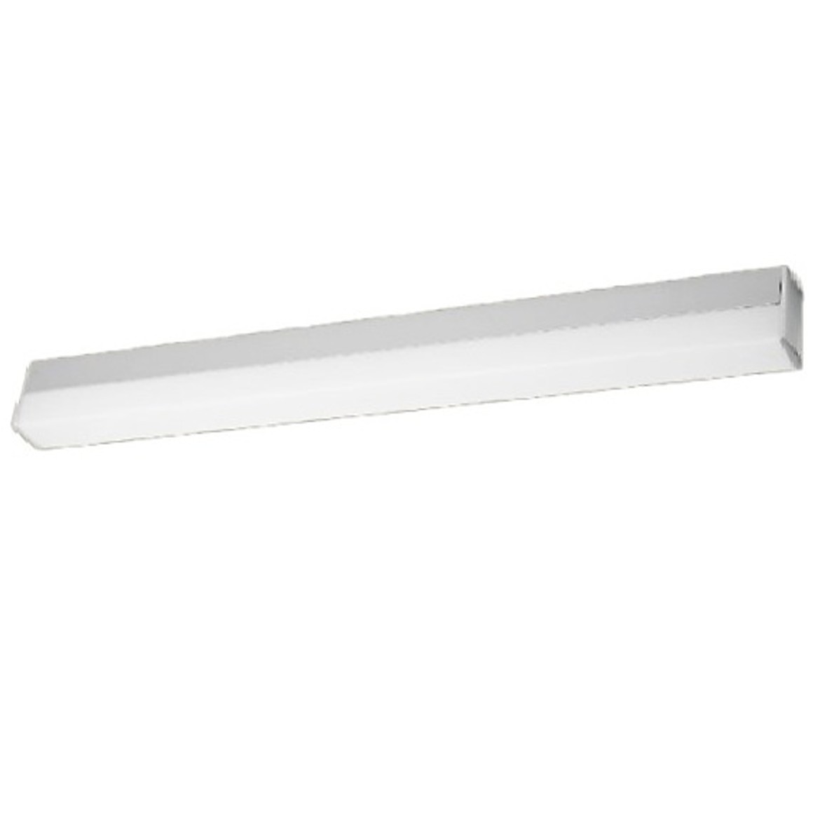 Luce a specchio LED argento opaco