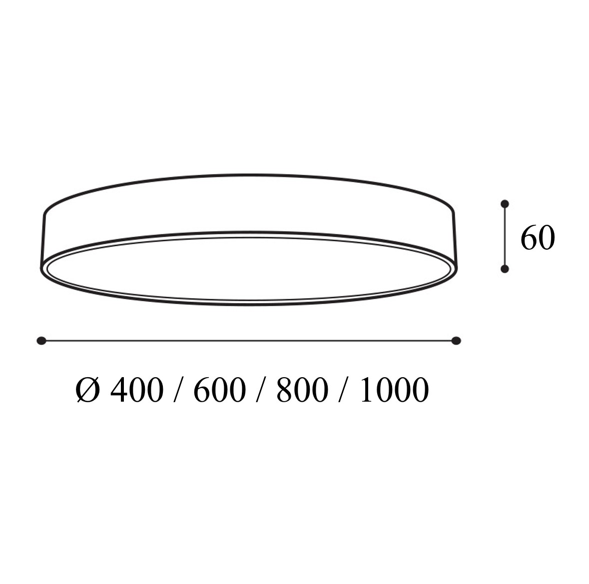 Deckenleuchte LED Weiß CCT 2700K/3000K/4000K