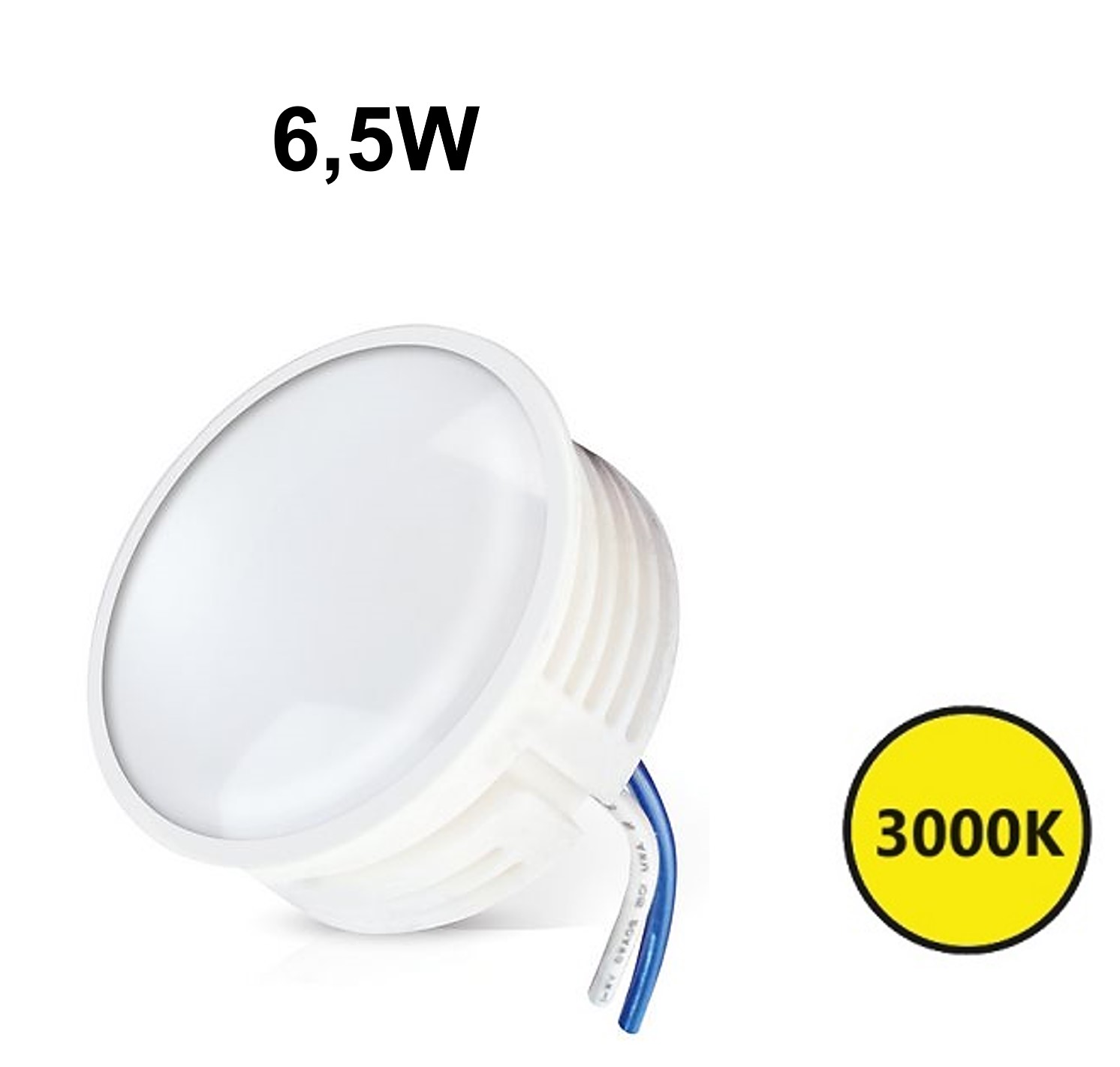 Modulo LED 6,5W 600lm 3000K 120°