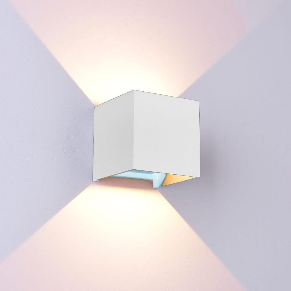 Wandleuchte LED IP54 Weiß