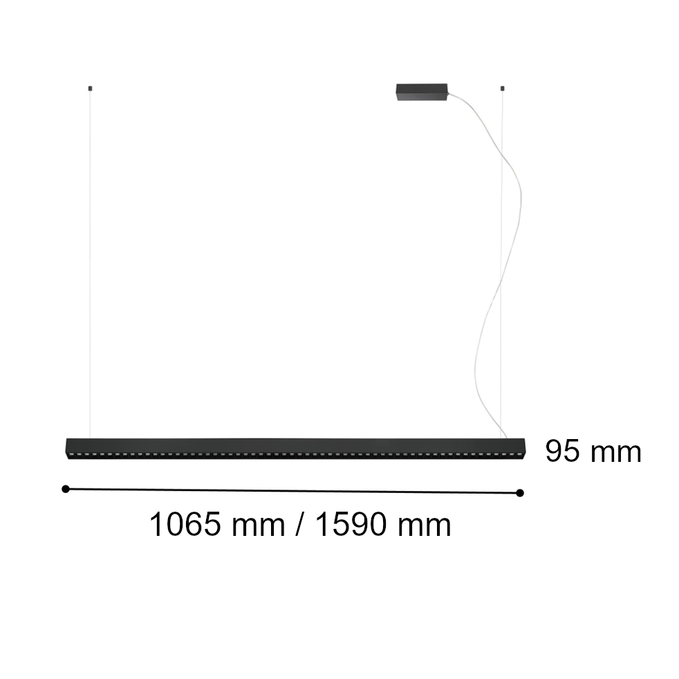 LED Lineare Hängeleuchte Dimmbar