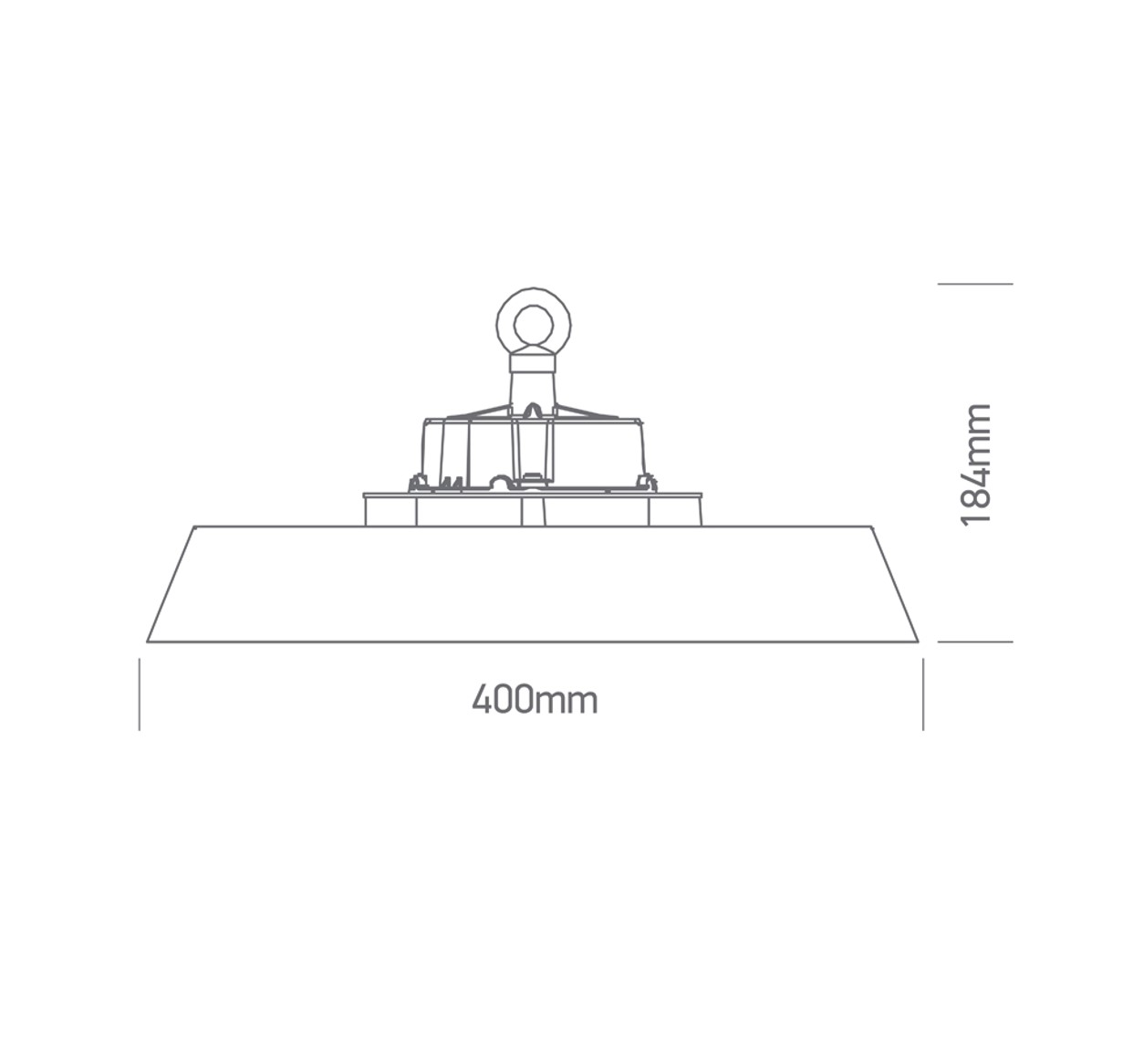 Faretto da ingresso LED 240W DALI