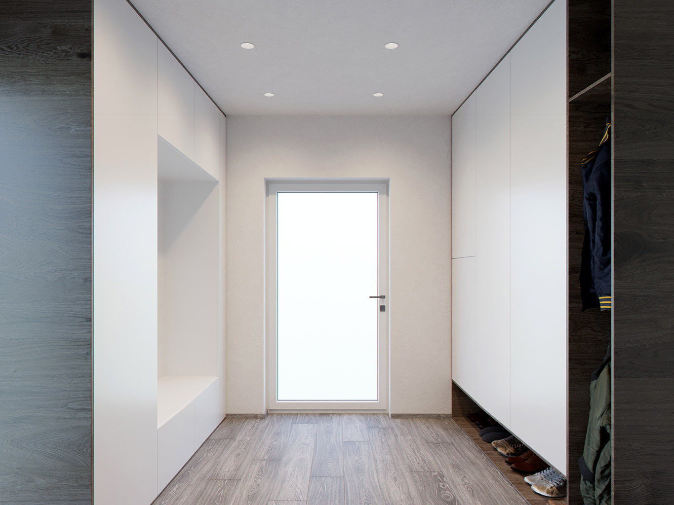 Faretto da incasso LED Ø58 bianco IP44
