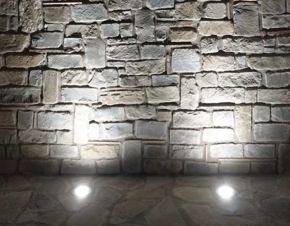 LED incasso pavimento argento 12W 3000K 30° Ø14cm IP67