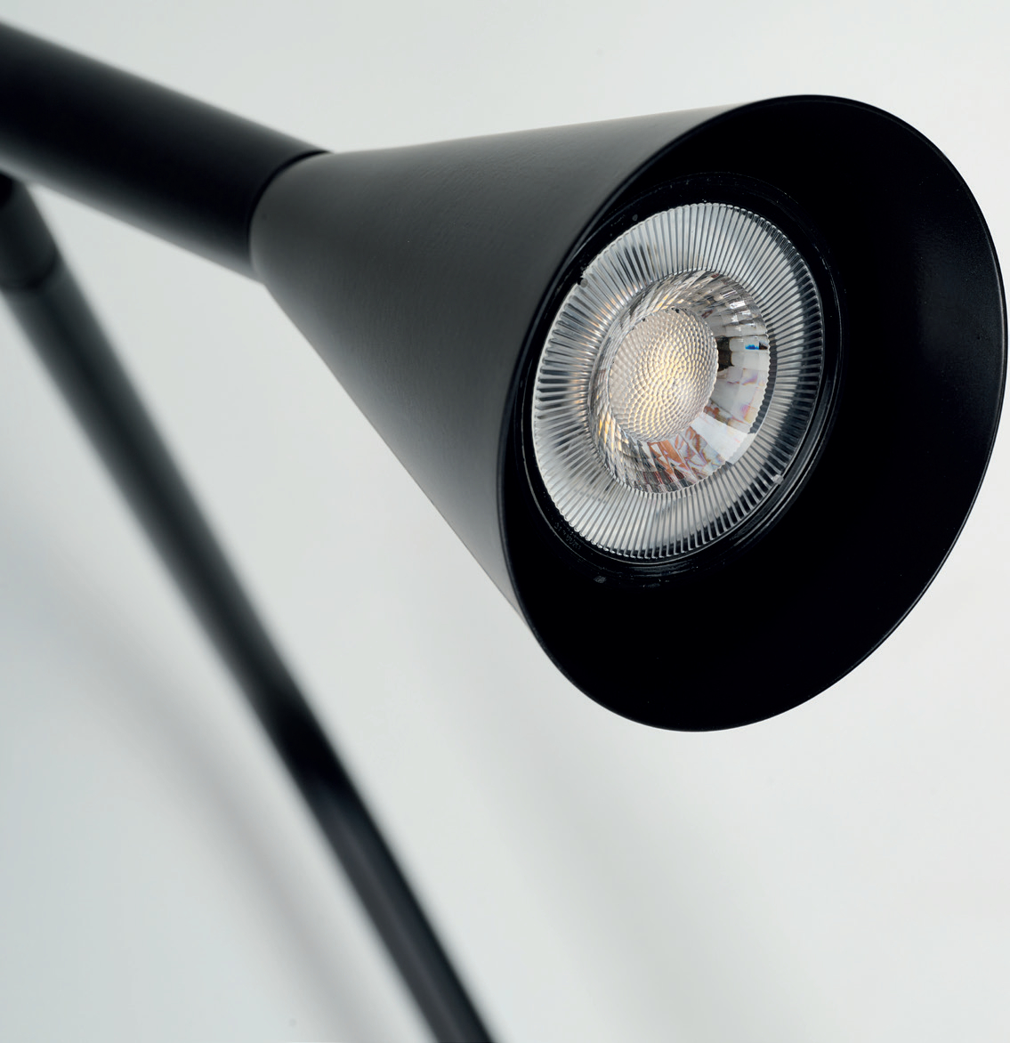 Lampada da terra GU10 Nero