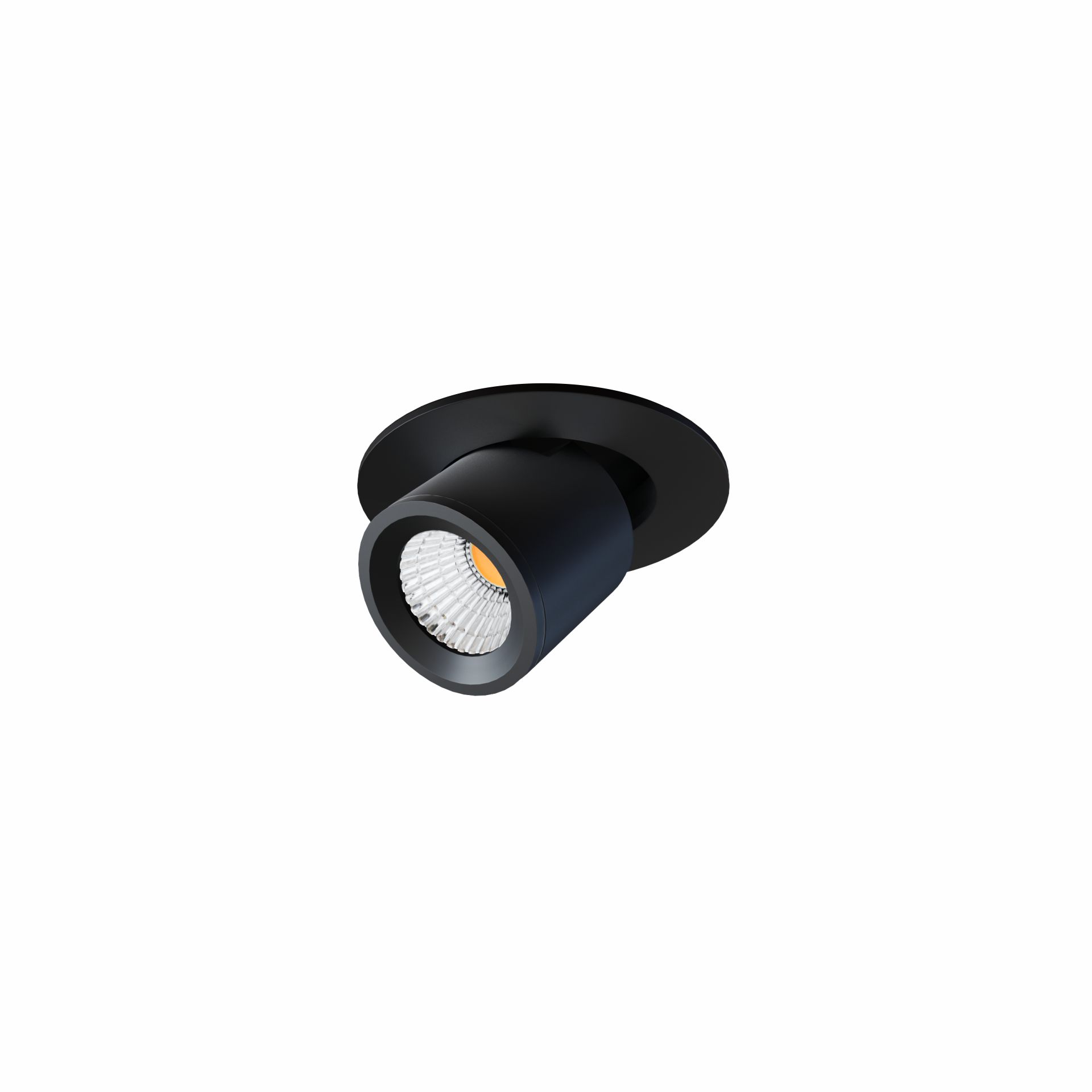 LED incasso mini estensibile 4W nero