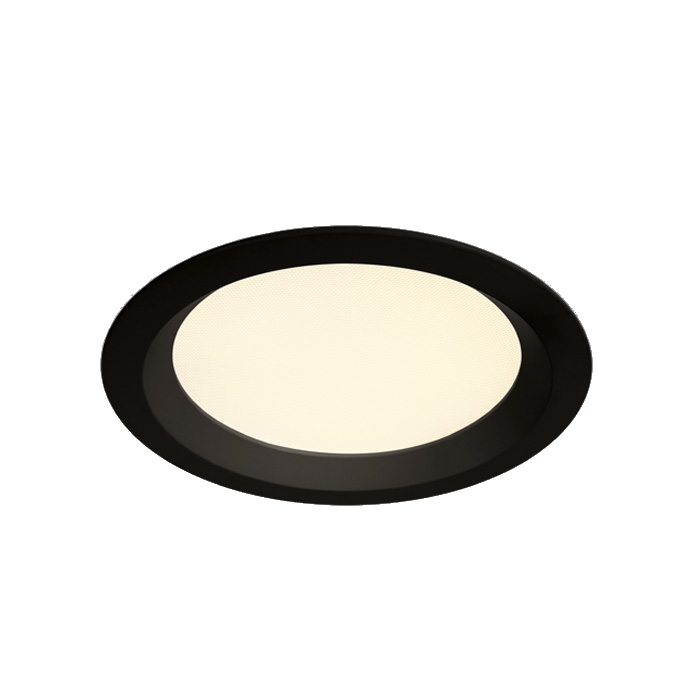 LED incasso 30W CCT Ø24cm nero