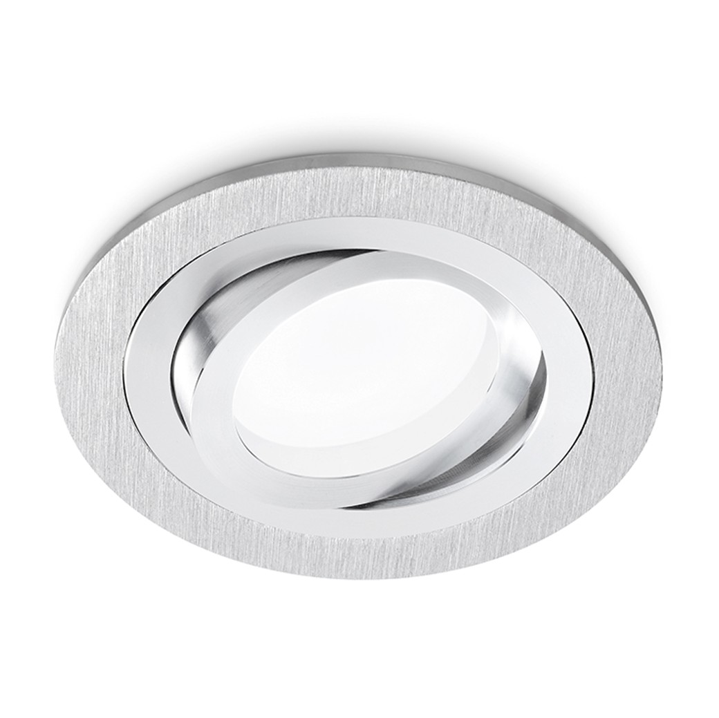 Faretto da incasso GU10 Ø93 alu