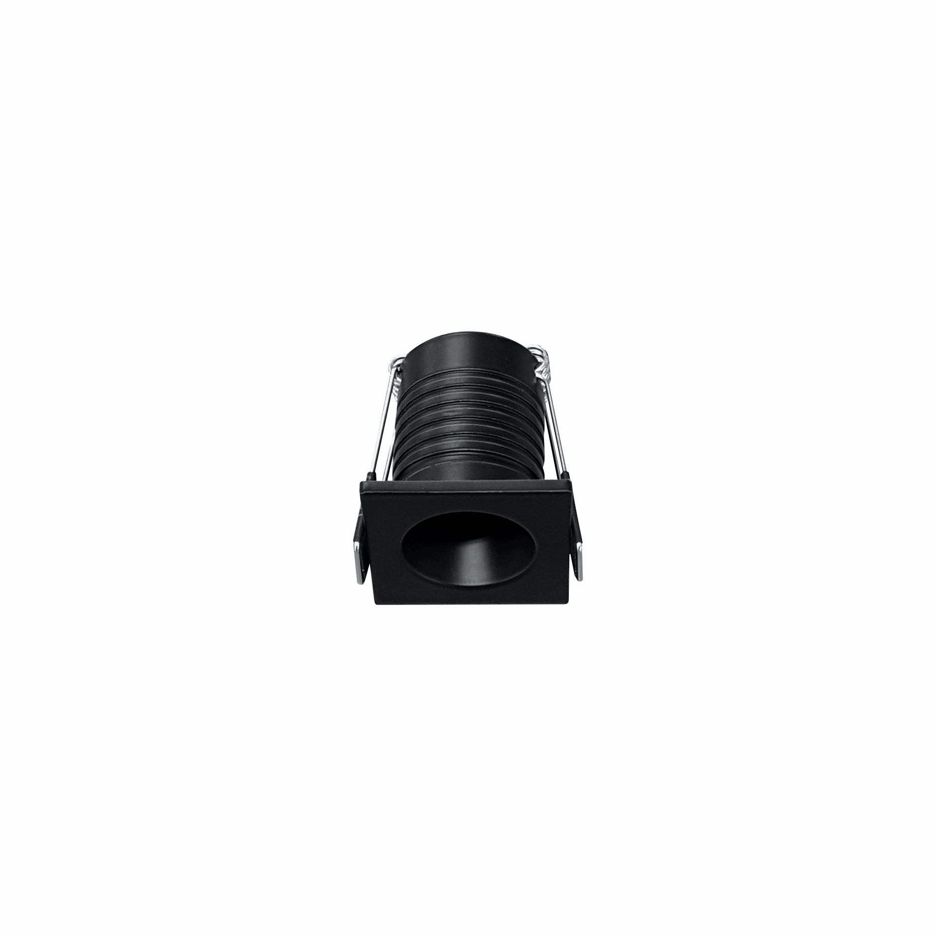 LED incasso mini 35x35mm IP65 nero