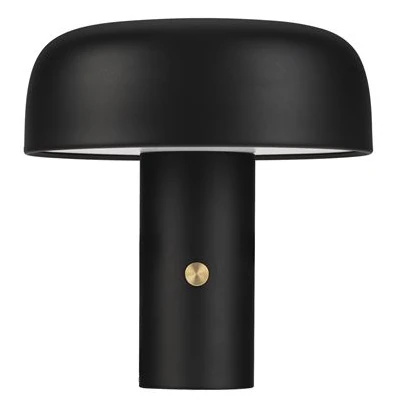 Lampada da tavolo LED nero
