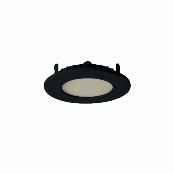 LED Einbau 3W CCT Ø85mm schwarz