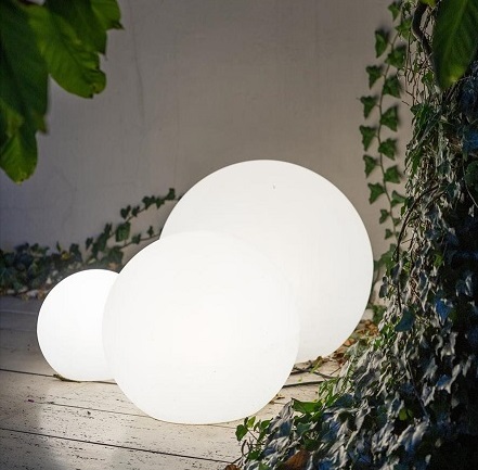 lampada a sfera Ø30cm IP65 1xE27