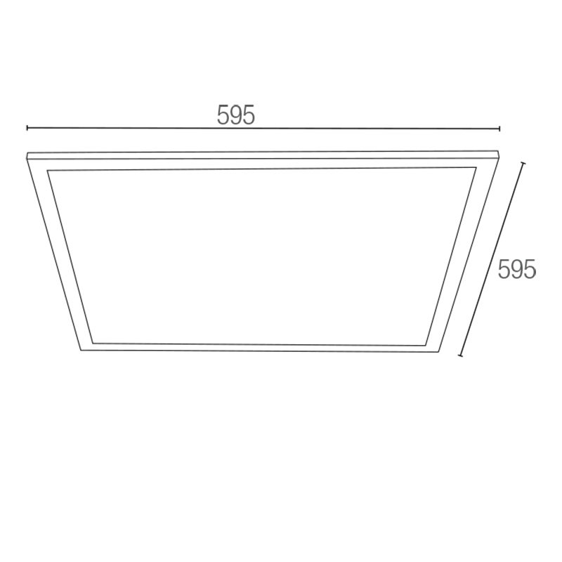 Pannello LED 60x60 40W 3000K