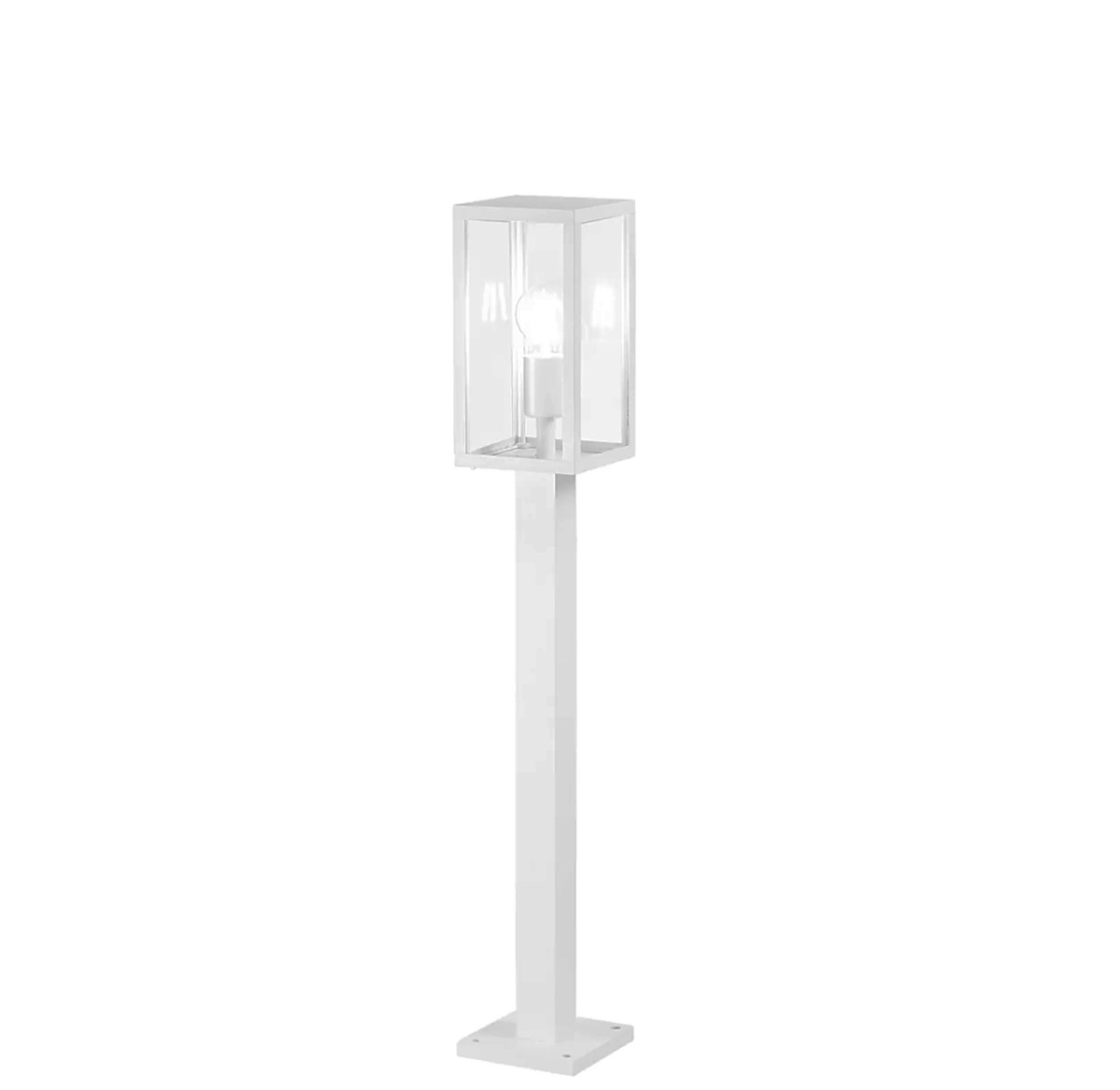 Paletto luminoso E27 86cm bianco