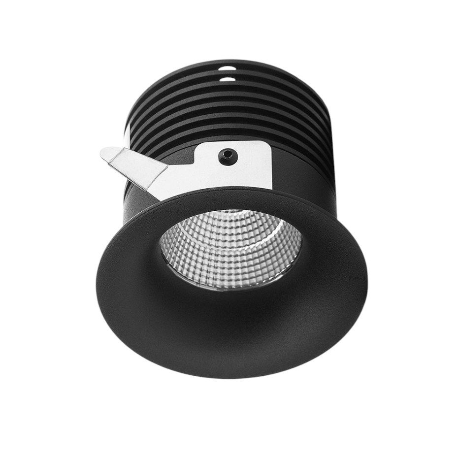 Einbaustrahler LED IP44 Schwarz
