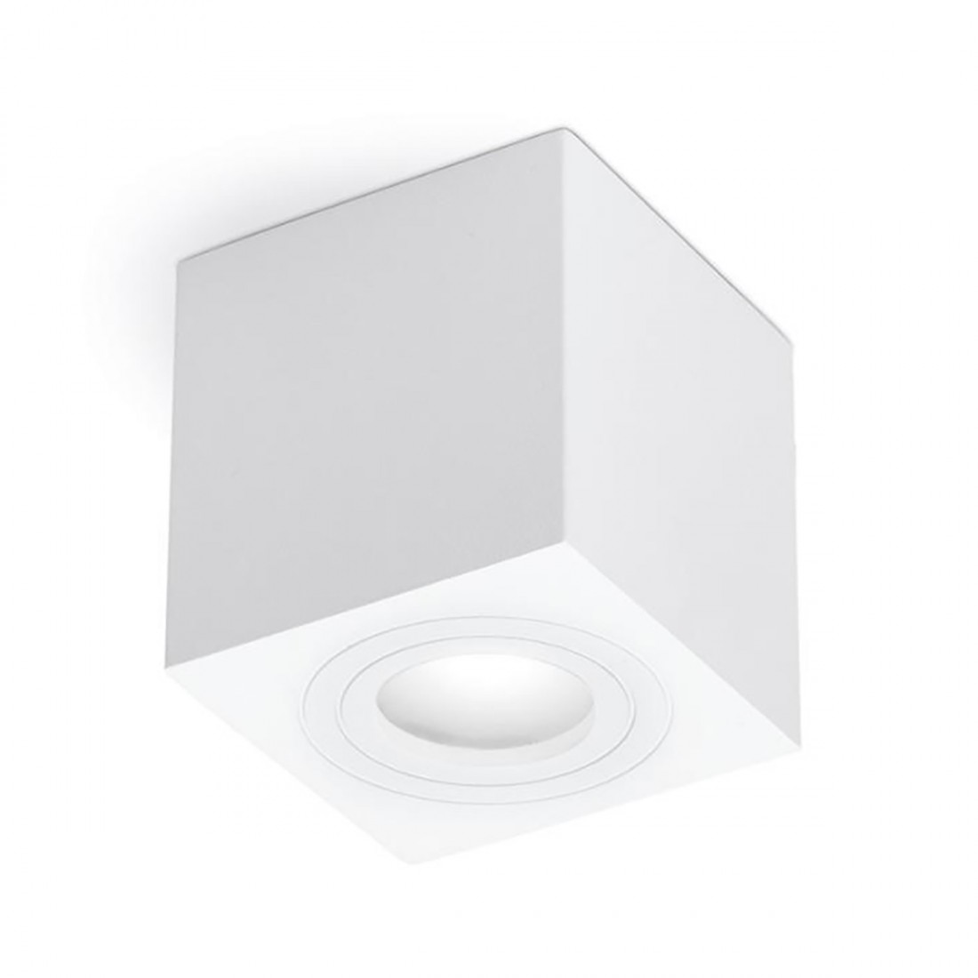 faretto da superficie GU10 IP65 bianco