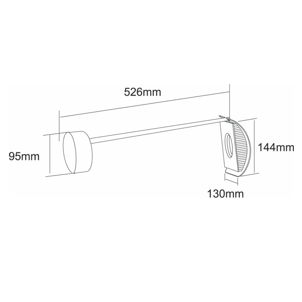 Luce display LED DIM Bianco