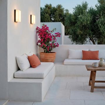 Applique LED IP65 opale