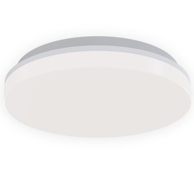 Plafoniera LED Ø40 IP54 bianco CCT