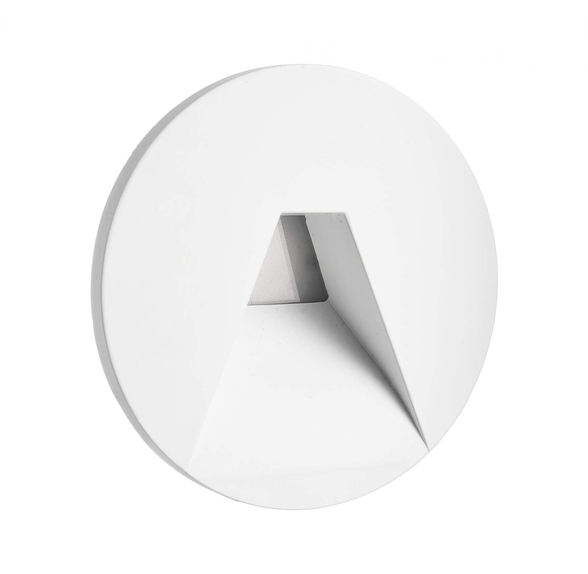 Applique LED da incasso bianco Ø75mm 3,5W 230lm 100° IP20