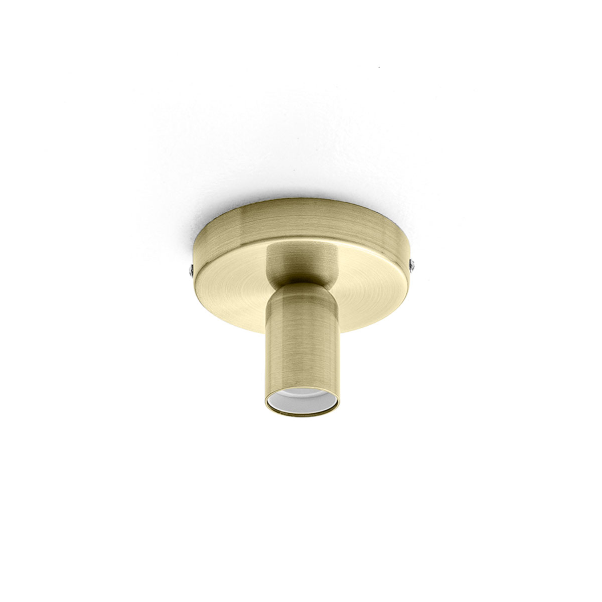 Plafoniera in ottone 1xE27