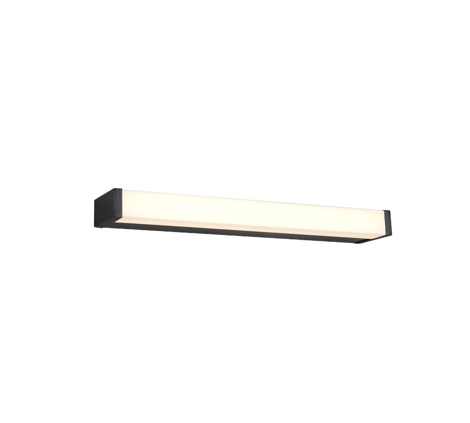Luce a specchio LED 43cm 3000K nero
