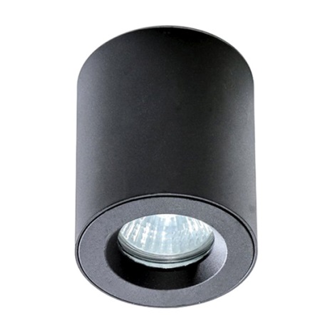 faretto da superficie GU10 nero IP54
